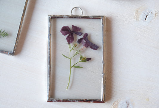 Wildflower Stained Glass Ornament