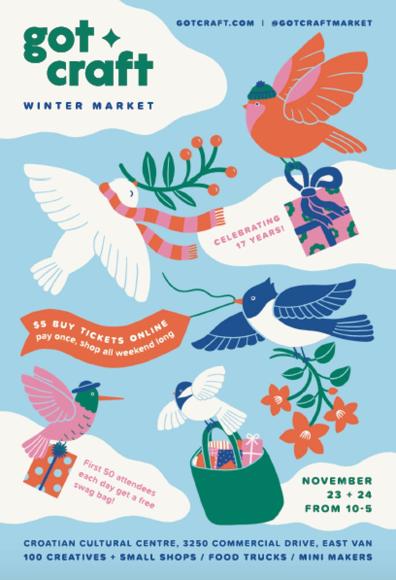 Got Craft Holiday Market, Nov 23 + 24, 2024 