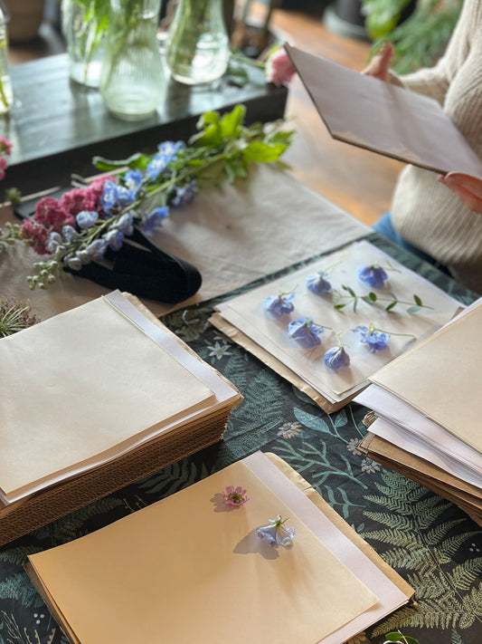 Vancouver Pressed Flower Workshop | Learn How to Press Flowers, July 20